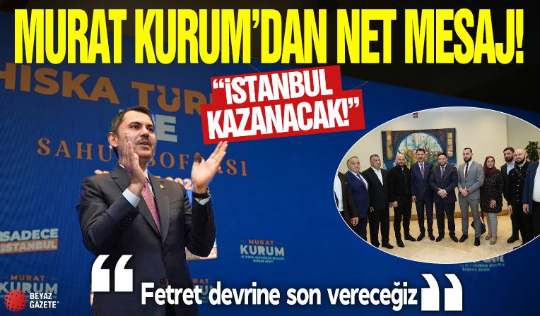 Murat Kurum'dan net mesaj! 'Fetret devrine son vereceğiz'