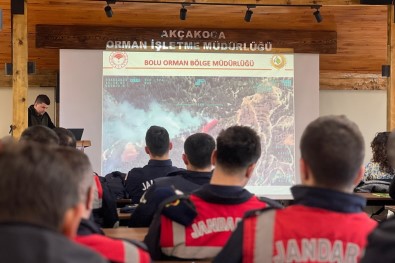 Akçakoca'da Kamu Kurum Personeline Yangin Egitimi