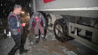 Çamlibel Geçidi'nde Kar Yagisi Etkili Oldu, Sürücüler Zor Anlar Yasadi