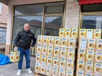 Köy Muhtari 250 Kisiye Sivi Yag Dagitti