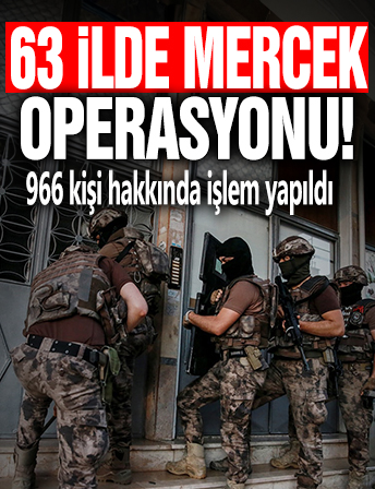 63 ilde MERCEK-14 Operasyonu