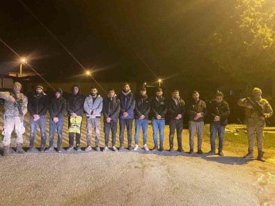 Edirne'de 11 Kaçak Göçmen Yakalandi