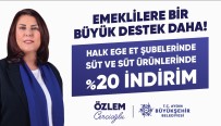 Baskan Çerçioglu'ndan Emekliye Bir Destek Daha