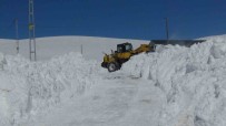 Kars'ta Kar Geçit Vermiyor. 29 Köy Yolu Ulasima Kapandi Haberi