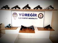 Adana'da 9 Ruhsatsiz Silah Ele Geçirildi, 107 Kisi Yakalandi