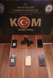 Hatay'da Gümrük Kaçagi Cep Telefonu Ve Silah Ele Geçirildi