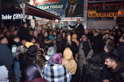 Baskan Togar Açiklamasi 'Sevdalisi Oldugumuz Tekkeköy Için Her Zaman Çalisacagiz'