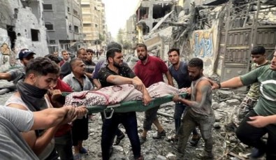 Gazze'de can kaybı 32 bin 552 oldu
