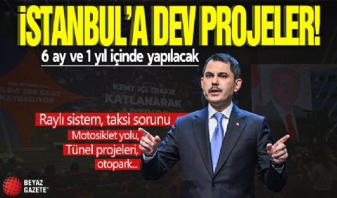Murat Kurum: İstanbul'un trafiğini çözeceğiz!