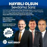 Baki Ersoy'dan Sariz'a 156 Konutluk Müjde