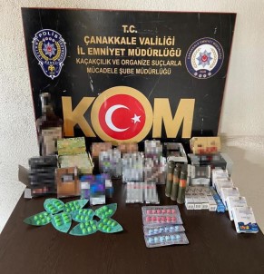 Çanakkale'de Kaçak Sigara Operasyonu