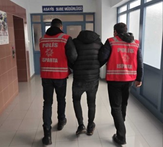 Isparta'da 42 Yil 5 Ay 8 Gün Hapis Cezasi Ile Aranan Sahis Yakalandi