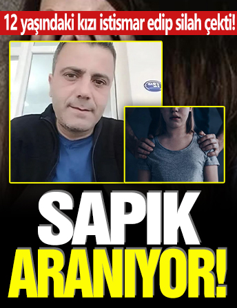 İzmir'de küçük kızı istismar edip ardından silahla tehdit eden sapık yakalandı