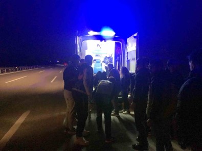Edirne'de Alkolü Sürücü Yaptigi Kazada Yaralandi