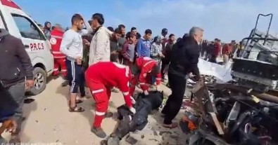 İsrail, Gazze'de masum sivillere İHA ile saldırdı: 5 ölü, 4 yaralı