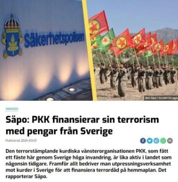 İsveç basını terör örgütü PKK’nın finans ağını deşifre etti: Stockholm’den alıp örgüte işte böyle aktarıyorlar