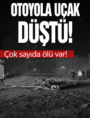ABD’de otoyola küçük uçak düştü: 5 ölü