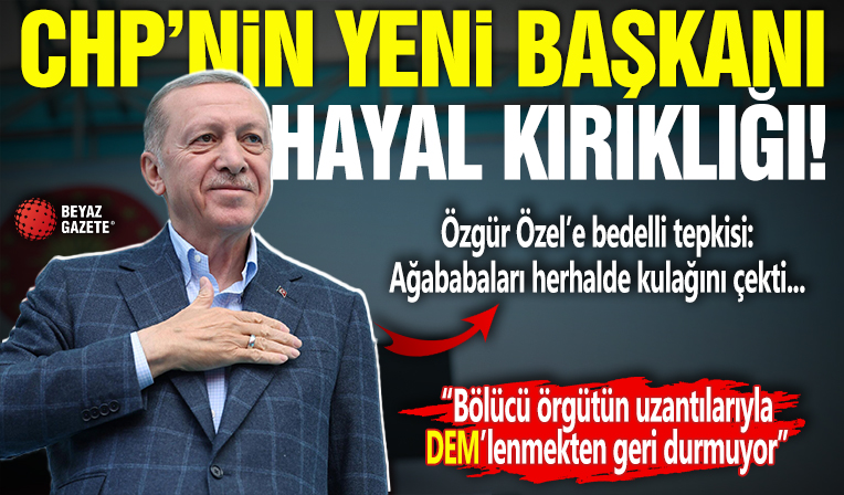 Başkan Erdoğan'dan Özgür Özel’e bedelli askerlik tepkisi Ağababaları herhalde kulağını çekti ki…
