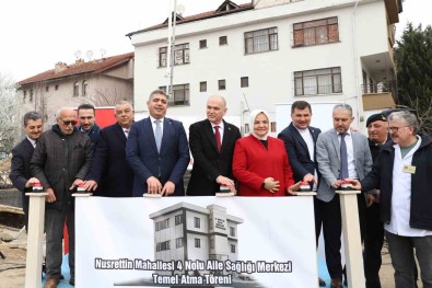 Depremde Hasar Alan Aile Sagligi Merkezinin Temeli Atildi