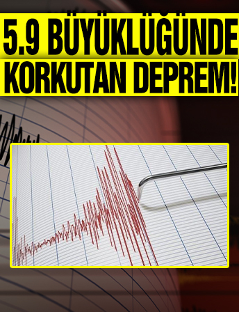 İran'da 5.9 büyüklüğünde deprem