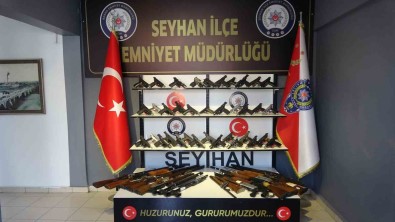 Seyhan Polisi 54 Silah Ele Geçirirken 314 Suçluyu Yakaladi