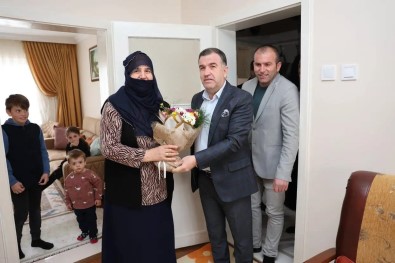 Sehit Ailelerine Ve Gazilere Ziyaretler Devam Ediyor