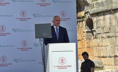 Bakan Ersoy Açiklamasi 'Myra Ve Andriake Kazi Ve Restorasyon Çalismalarina Toplam 500 Milyon TL Ödenek Ayiracagiz'