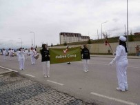 Kastamonu'da Ilk Kez Kurulan Kadin Bando Takimi Ilk Gösterisini Yapti