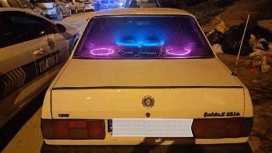 Otomobiliyle Drift Yapan Sürücüye 64 Bin 540 Lira Para Cezasi