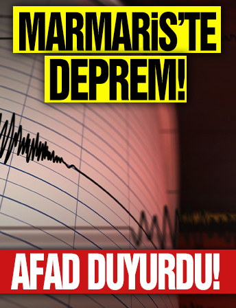 AFAD'dan açıklama: Muğla'da 4.4 büyüklüğünde deprem