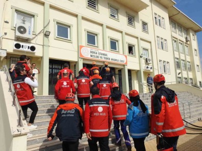 MEB AKUB'tan Ilk Tatbikat