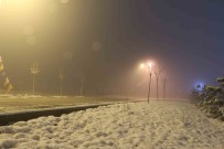 Ankara'nin Yüksek Kesimlerinde Kar Yagisi Ve Sis Etkili Oldu