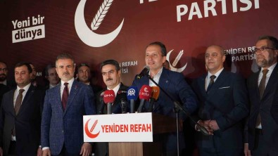 Yeniden Refah Partisi Genel Baskani Erbakan Açiklamasi 'Partimiz 31 Mart Seçimlerinin Tartismasiz Yildizi Konumundadir'