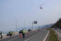 Jandarma'dan Helikopter Dronlu Denetim