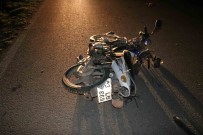 Ticari Araç Ile Çarpisan Motosikletin Sürücüsü Agir Yaralandi Haberi