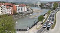 Zonguldak'ta Ramazan Bayrami'nin Son Gününde Trafik Yogunlugu Haberi