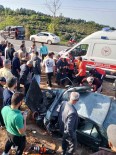 Yalova'da Kontrolden Çikan Otomobil Takla Atti Açiklamasi 1 Yarali Haberi