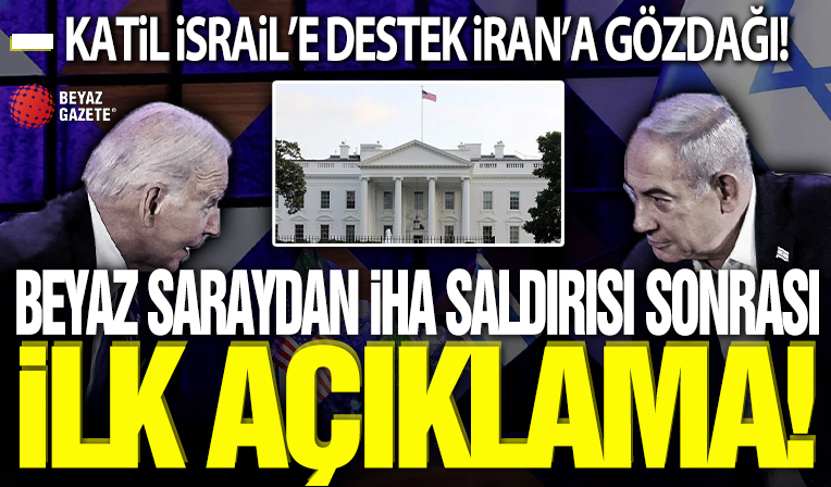 İran'ın saldırısı sonrası Beyaz Saray'dan açıklama: İsrail'e desteğimiz tam