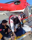 Kosta Kirigi Hastasi Için Helikopter Ambulans Havalandi