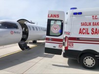 Van'da Kalp Hastasi Bebek Için Ambulans Uçak Havalandi