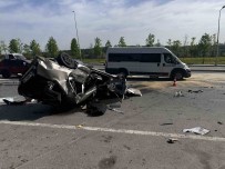 Bagcilar'da 5 Aracin Karistigi Feci Kaza Kamerada