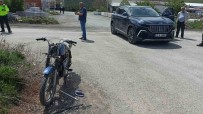 Konya'da Motosiklet Ile Cip Çarpisti Açiklamasi 1 Yarali