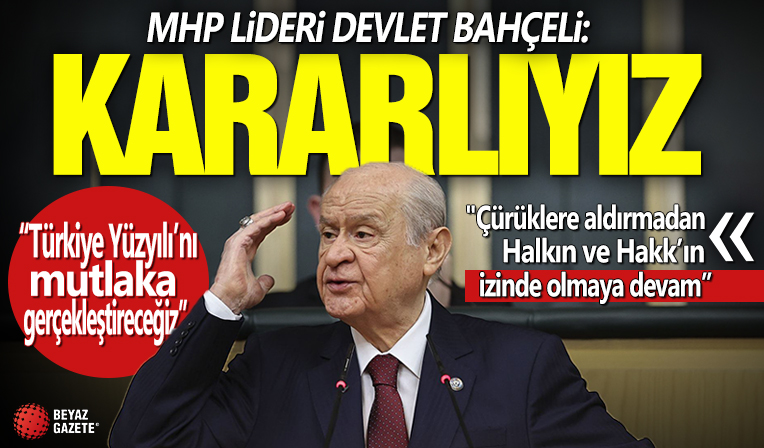 Bahçeli'den yerel seçim açıklaması: Türkiye'de iktidar tektir o da cumhurbaşkanlığı kabinesidir
