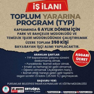Pursaklar Belediyesi 350 Isçi Alimi Yapacak
