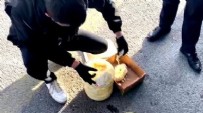 Uşak'ta peynir bidonlarından 2 kilo 679 gram uyuşturucu ele geçirildi Haberi