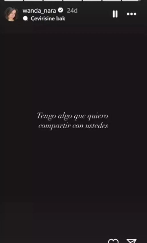 Wanda Nara heyecanlandırdı!