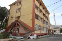 Aydin'in Sembol Okulunda Yikim Çalismalarina Baslandi