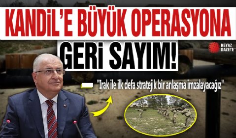 Milli Savunma Bakanı Güler'den Kandil ve Gara'ya operasyon sinyali