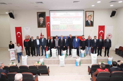 Mus'ta 80 Çiftçiye Kuru Fasulye Ve Nohut Tohumu Dagitildi