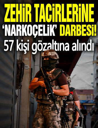 Nevşehir'de zehir tacirlerine 'Narkoçelik' darbesi! 58 adrese eş zamanlı operasyon: 57 gözaltı